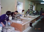 A three-month long, beginners’ course in pottery making
